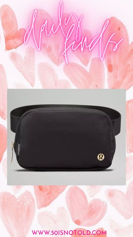 Lululemon Belt Bag | These sell out quick! Multiple colors come in and out of stock so check back!

#LTKFind #LTKstyletip #LTKitbag