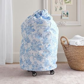 LoveShackFancy Rolling Laundry Backpack | Pottery Barn Teen