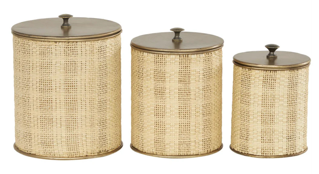 Metal Canister Set of 3 | Dwell Home Co.