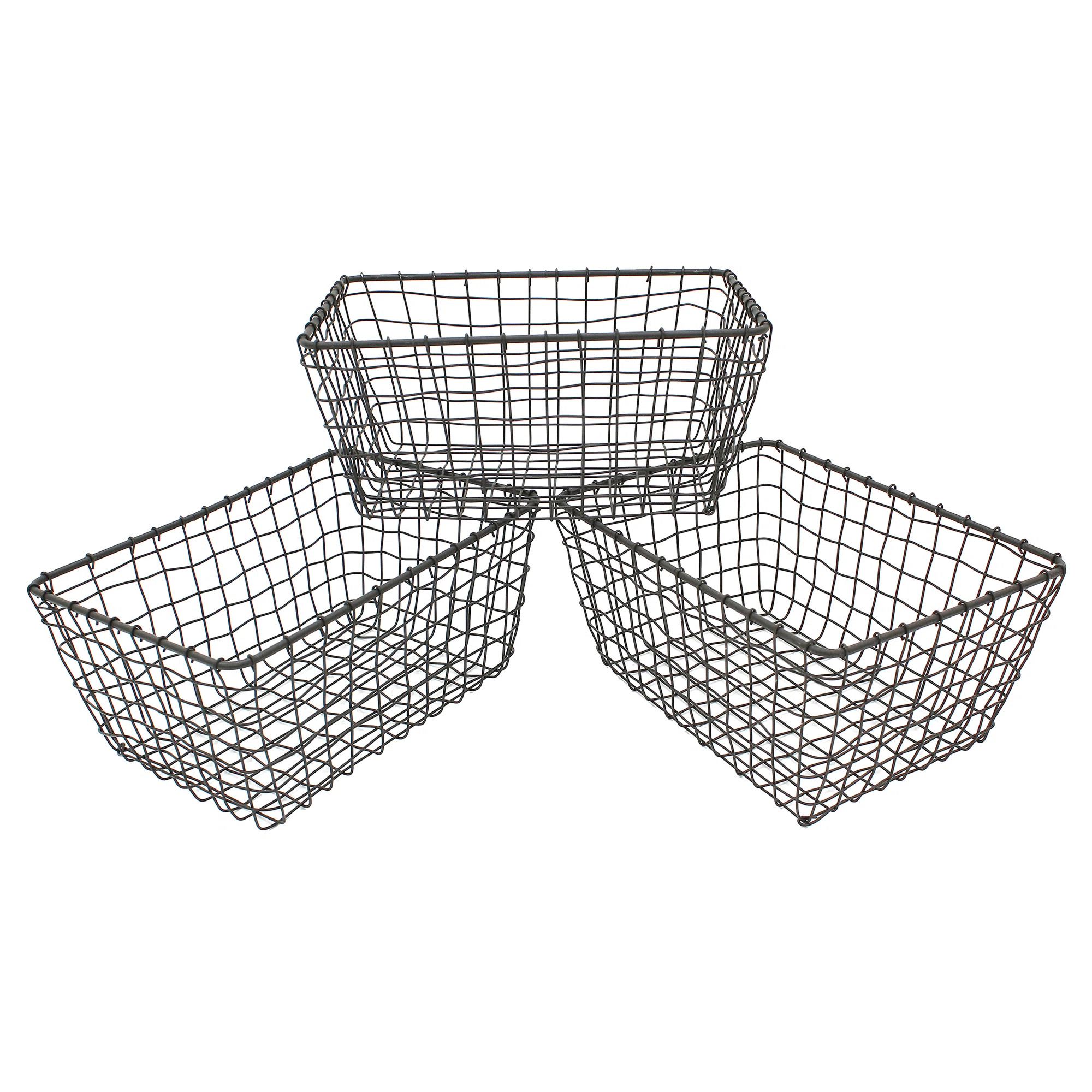 Gracie Oaks Basket (Set of 3) | Wayfair North America