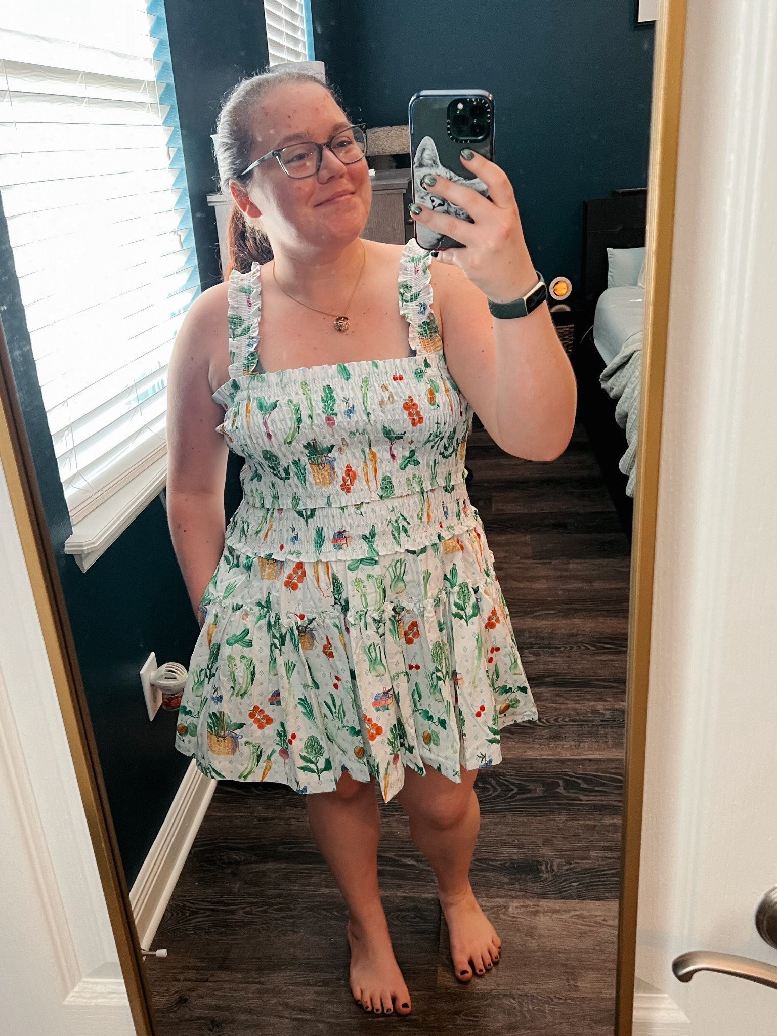 Love this new Hill House Nap Dress style! I sized up in this one because it’s white and am happy with the fit. Great length for petites and it has pockets 🎉  

#LTKSummerEdit #LTKPetite #LTKMidsize