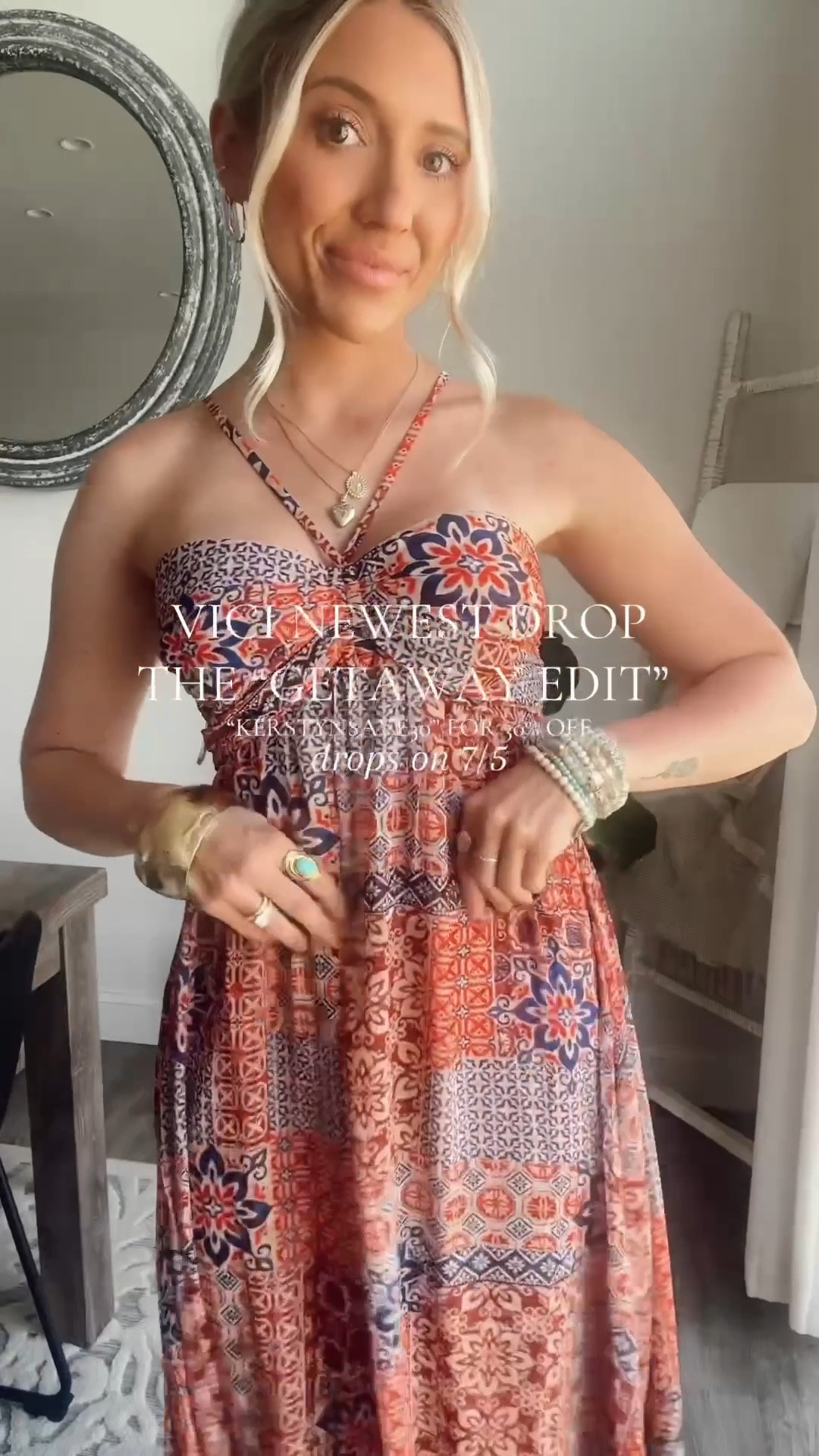 THIS DROPS ON 7/5 "The Getaway Edit" Style for summer’s dreamiest destinations 

“KERSTYNSAVE30” for 30% OFF — The Vacation Collection features elevated pieces perfect for Euro Summer. Grounded in chic neutrals with pops of orange, blue, green, and brown, plus a fresh swimwear drop for effortlessly stylish travel looks. Strapeless tops, mini and maxi dresses, and sets—all highlighting trending colors and prints. 

Euro summer, European travel, travel, outfit, inspiration, travel outfit, beach vacation, beach, outfit inspo, family photos on the beach


#LTKU #LTKTravel #LTKStyleTip