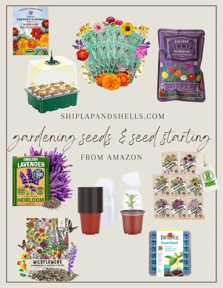 Spring seeds and seed starting supplies to begin planning and planting your summer garden!

#LTKfindsunder50 #LTKfindsunder100 #LTKSeasonal
