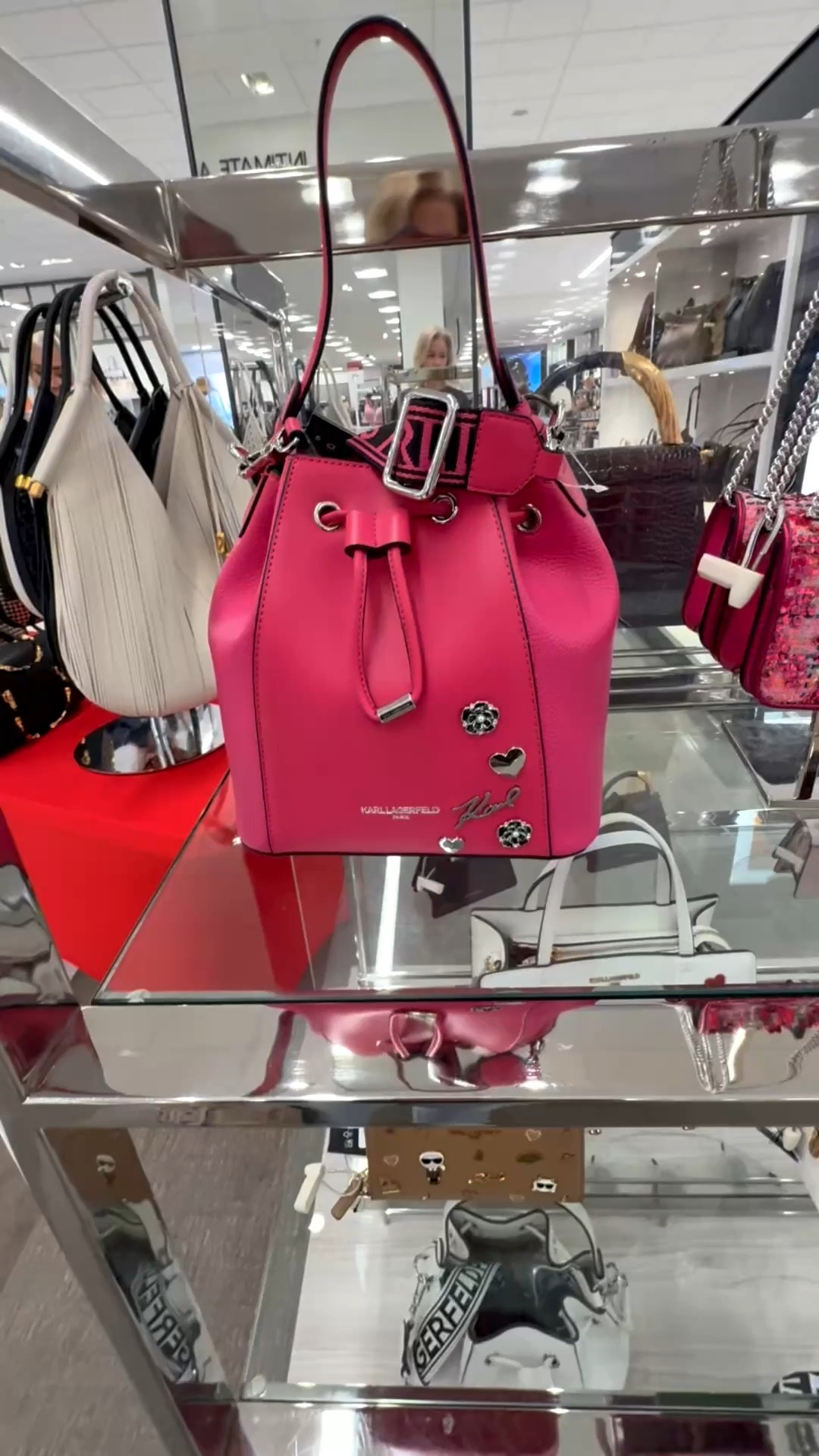 Macy’s had Carl Lagerfeld handbags on sale from 30 to 50% off. There were some really cute items and I tried to capture them all in this video. ￼

#LTKSaleAlert #LTKmomlife #LTKSpringSale