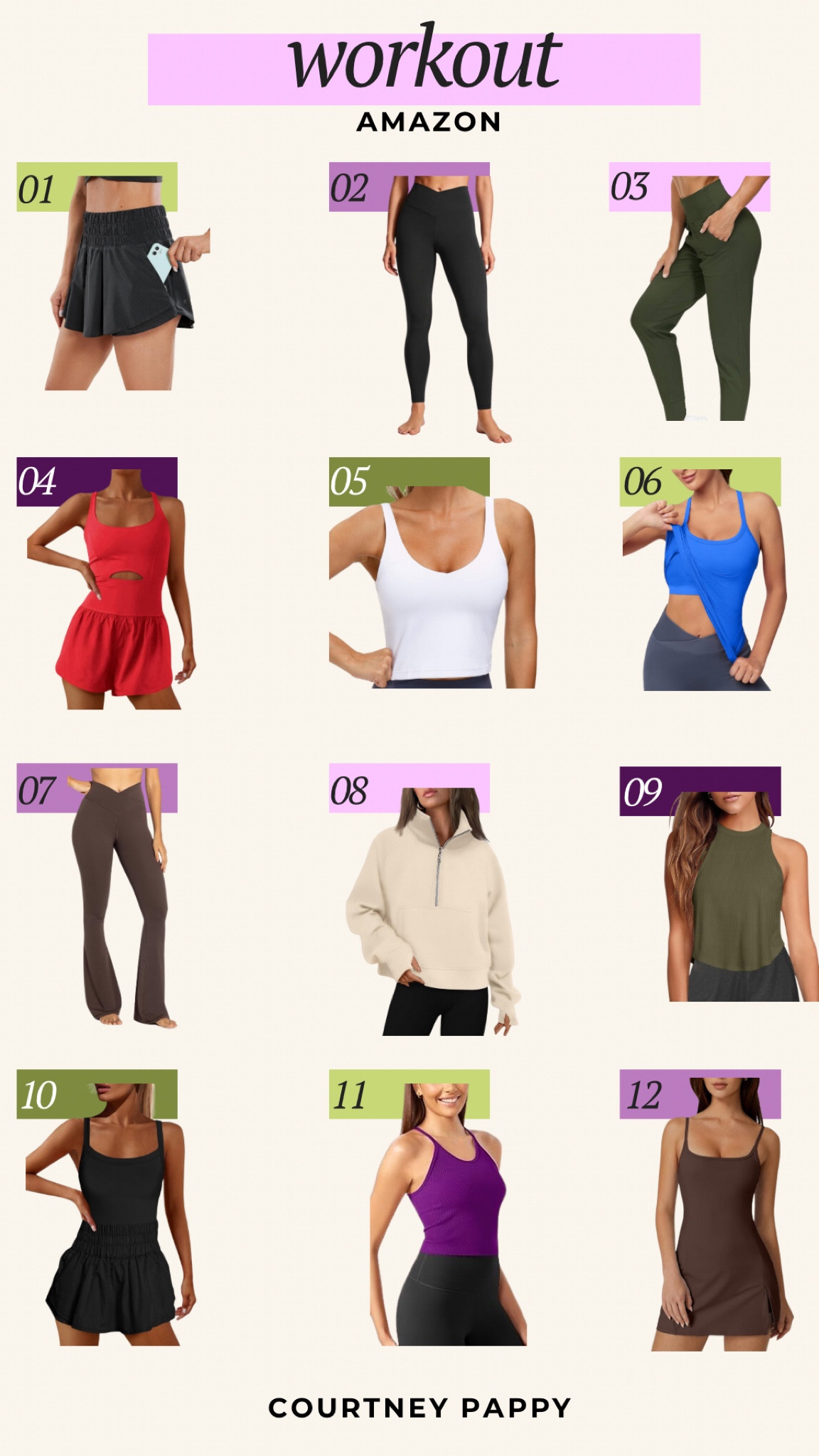 The best workout outfits from Amazon🤎🤎

#LTKStyleTip #LTKSeasonal #LTKFitness