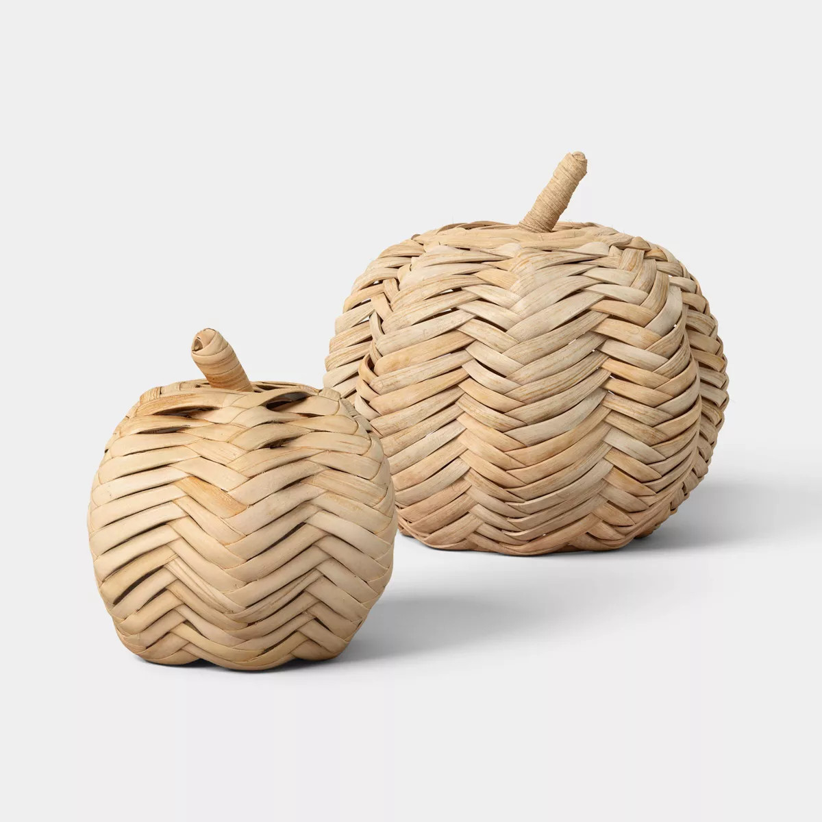 Small Light Woven Fall Pumpkin - Threshold™ | Target