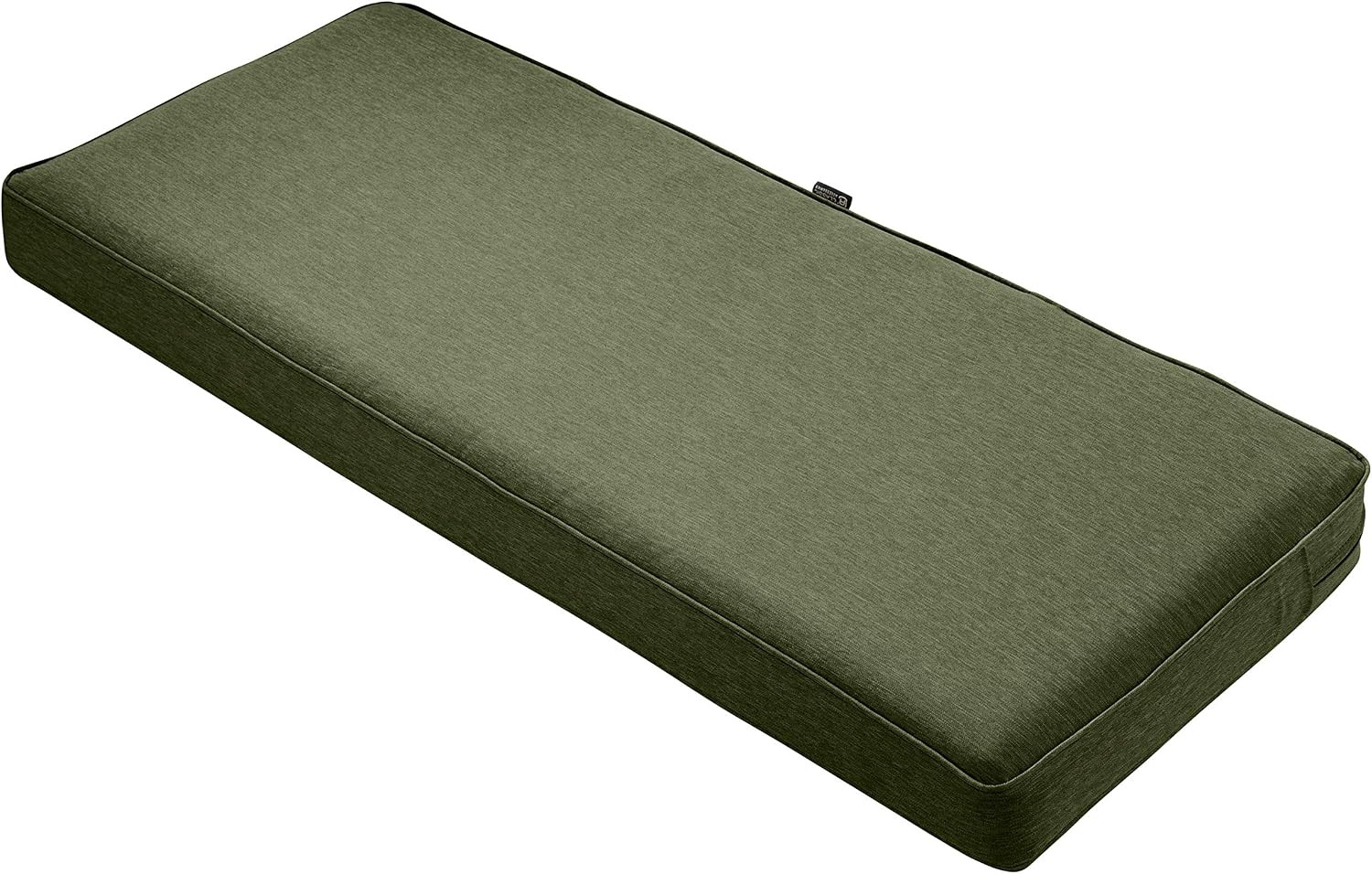 Classic Accessories 62-044-HFERN-EC Montlake FadeSafe Water-Repellent 54 x 18 x 3 Inch Outdoor Bench Cushion, Heather Fern | Amazon (US)