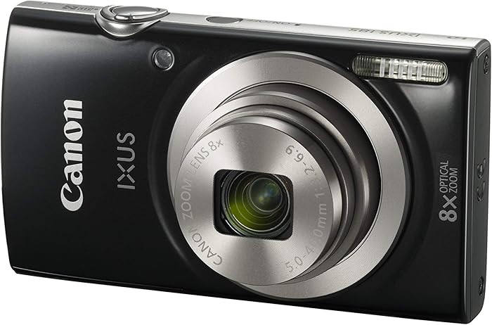 Canon IXUS 185 Digital Camera - Black | Amazon (UK)