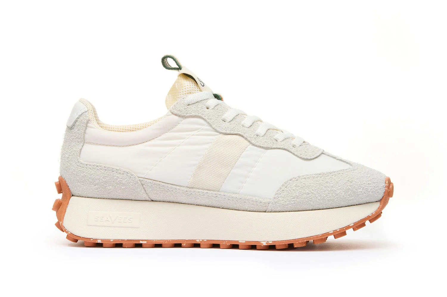 Womens - Acorn Trainer - White Clay | SeaVees (US)