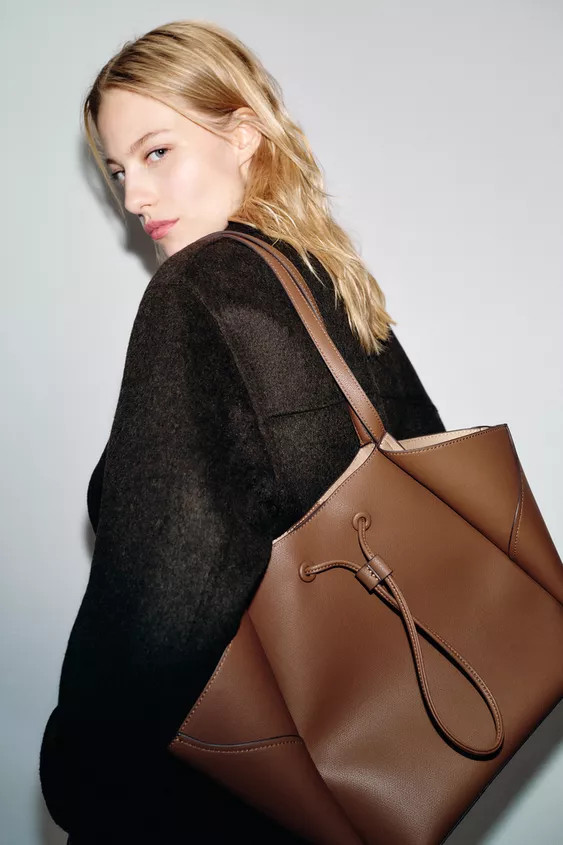 MAXI SHOPPER WITH DETAILS | Zara US