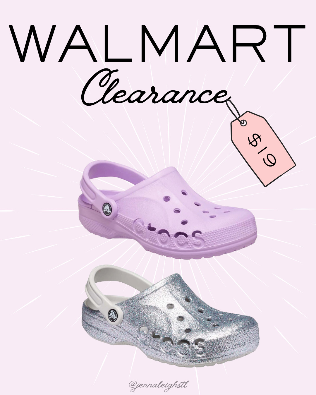 Walmart clearance on these Crocs Adult Baya Clogs. These two colors are down to $19 and other colors are also marked down, making it a great time to grab a pair. 

 #LTKSaleAlert #LTKMidsize