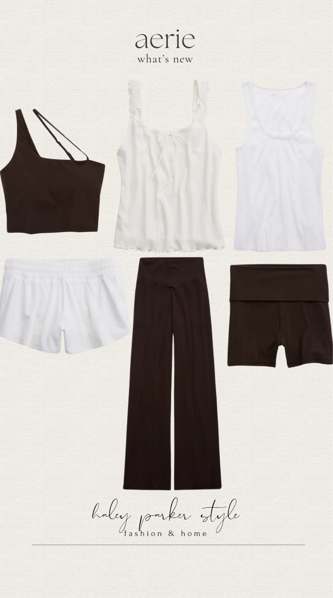 What’s new at Aerie, my top picks!



Sports bra, shorts, leggings, biker shorts, tank top, aerie outfits

#LTKFindsUnder50 #LTKFindsUnder100 #LTKStyleTip