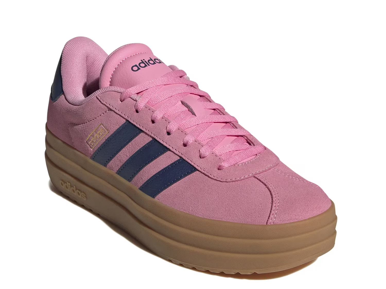 adidas VL Court Bold Platform Sneaker | Women's | Dark Pink | Size 7.5 | Sneakers | DSW