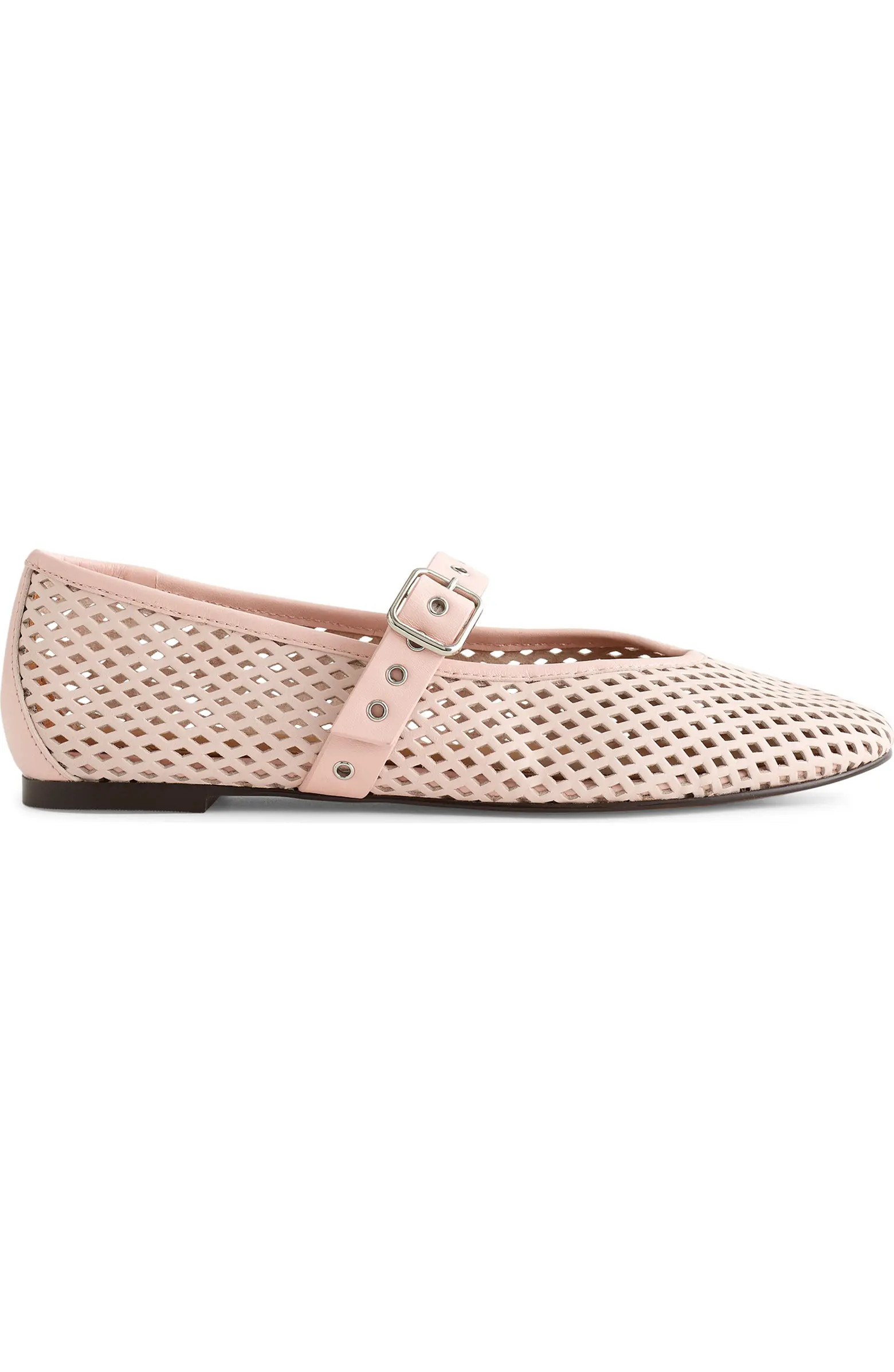 The Remy Perforated Mary Jane Flat (Women) | Nordstrom