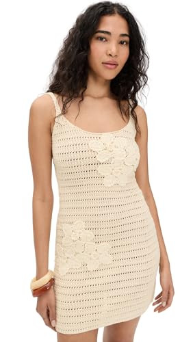 Another Girl Women's Crochet Mini Dress | Amazon (US)