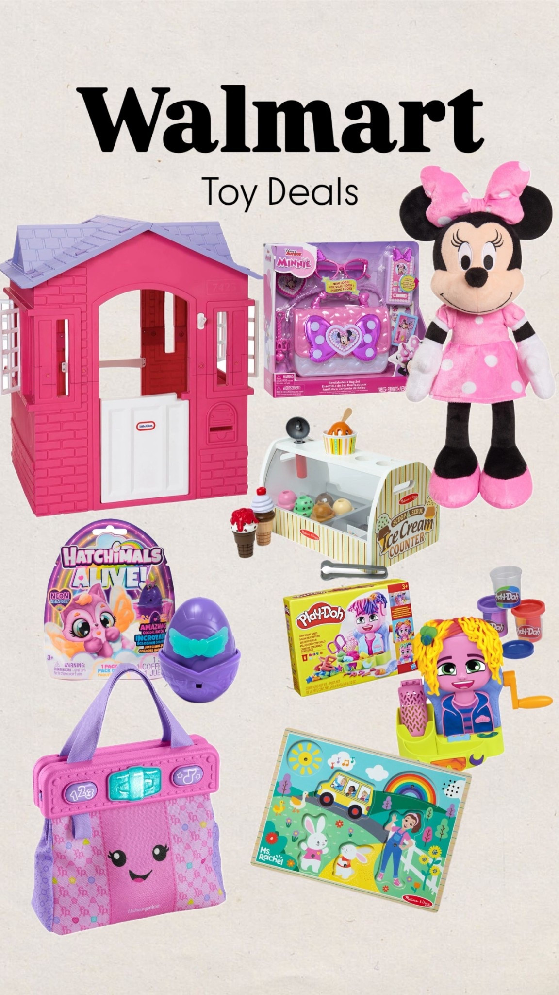 Walmart toy deals
Toys on sale
Christmas gift
Pink play house
Minnie Mouse
Toys under $10
Melissa and Doug 
Play doh 

#LTKKids #LTKSaleAlert #LTKFindsUnder100