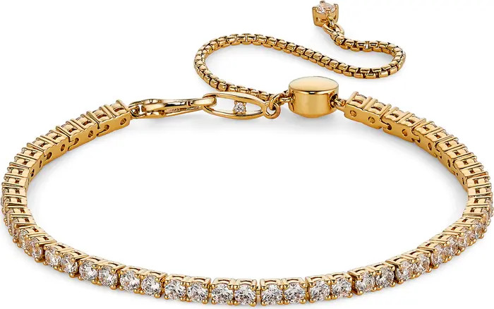 Nadri Love All Cubic Zirconia Slider Bracelet | Nordstrom | Nordstrom
