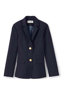 School Uniform Girls Hopsack Blazer | Lands' End (US)