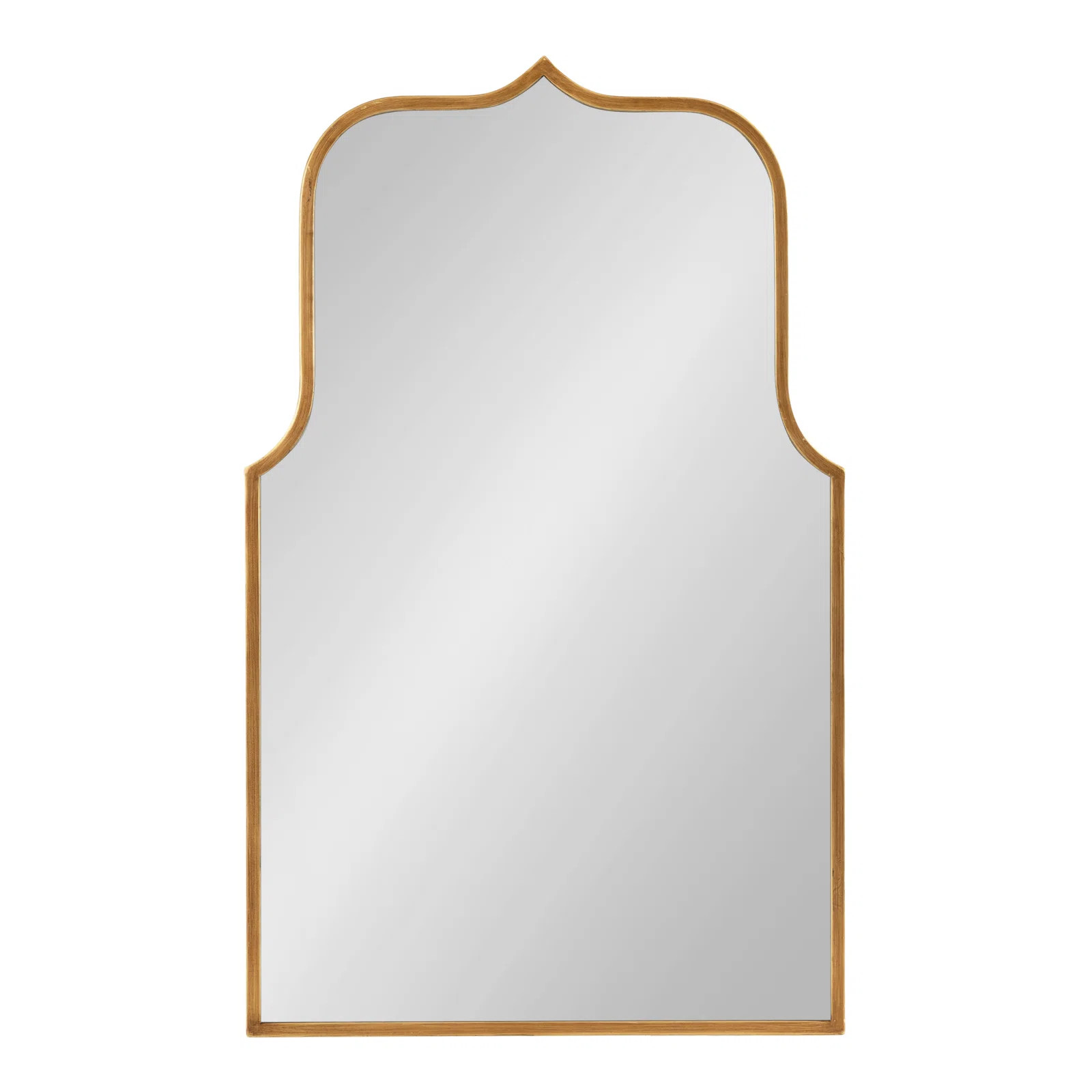 Keris Wide Arch Mirror 37x24 Black | Wayfair North America