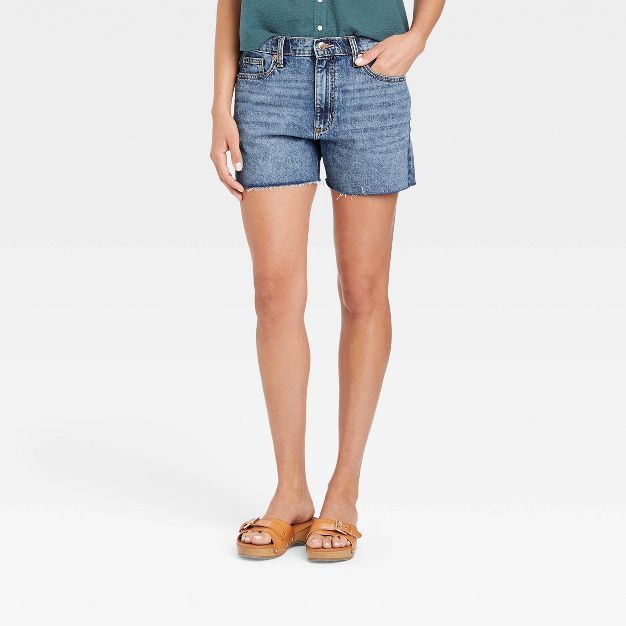 Women's Mid-Rise Boyfriend Jean Shorts - Universal Thread™ | Target