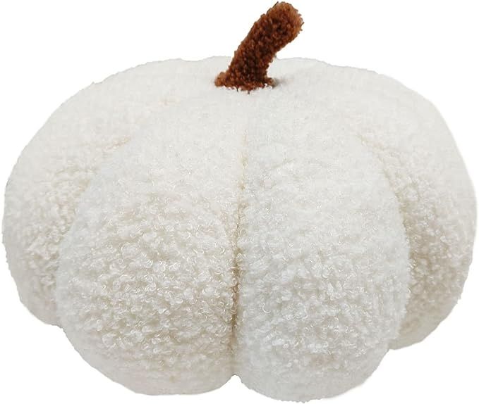 Pumpkin Pillow Plush, Plush Stuffed Pumpkin Plush Toy, Soft Decorative Throw Pillow Thanksgiving ... | Amazon (US)