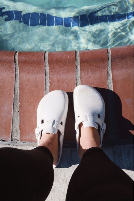 BIRKENSTOCK BOSTON EVA
the best plastic mules - the shoe of the summer!!! 

#LTKswim #LTKtravel #LTKshoecrush