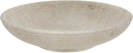 Hobby Lobby Distressed Light Gray Ceramic Decorative Bowl | Amazon (US)