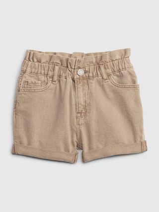 Toddler Just Like Mom Khaki Shorts with Washwell | Gap (US)
