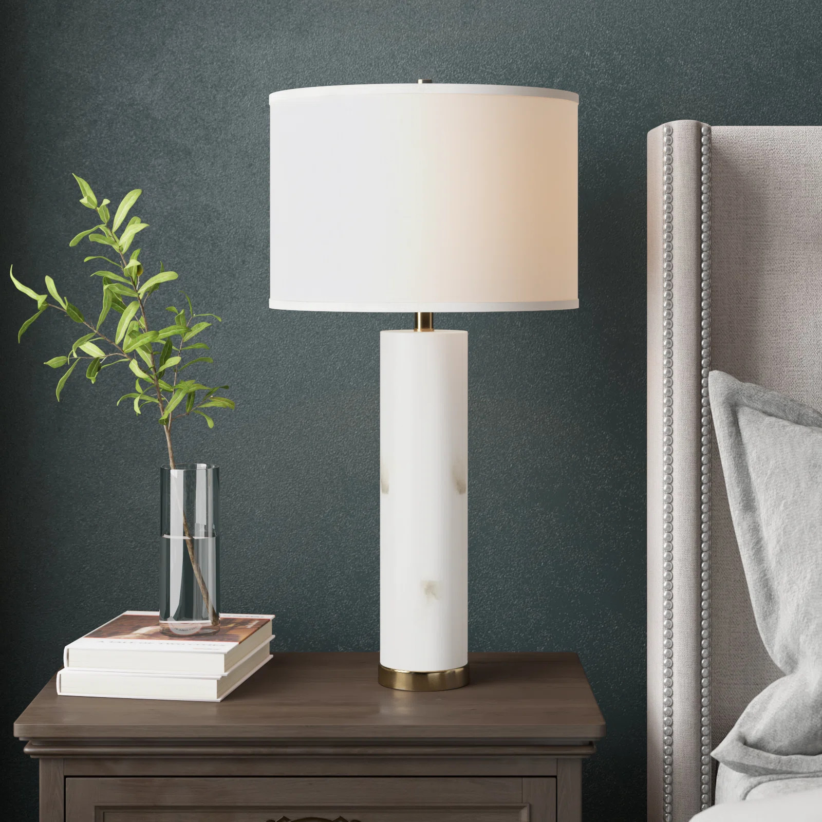 Greyleigh™ Afton White Alabaster Table Lamp & Reviews | Wayfair | Wayfair North America