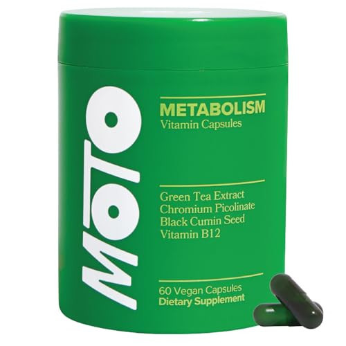 O Positiv Moto Women's Metabolism Support - Energy, Curb Cravings, Healthy Metabolism - Vegan Capsules, 30 Servings | Amazon (US)