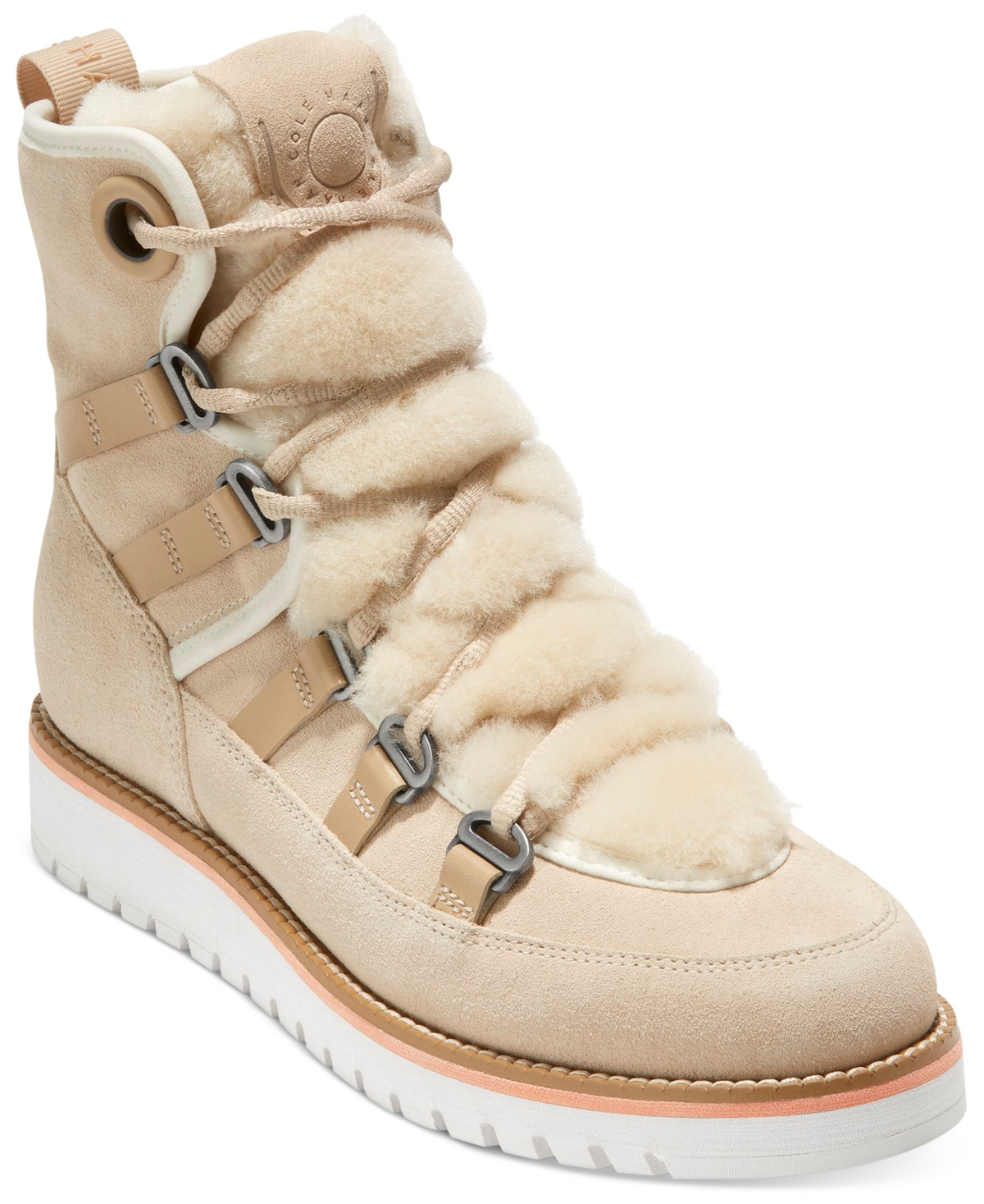 Cole Haan Women's Zerogrand Luxe Lace-Up Hiker Boots | Macys (US)