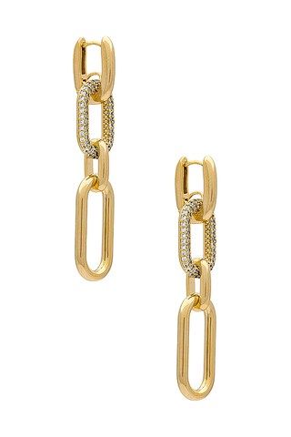 Jetsetter Pave Earring
                    
                    SHASHI | Revolve Clothing (Global)