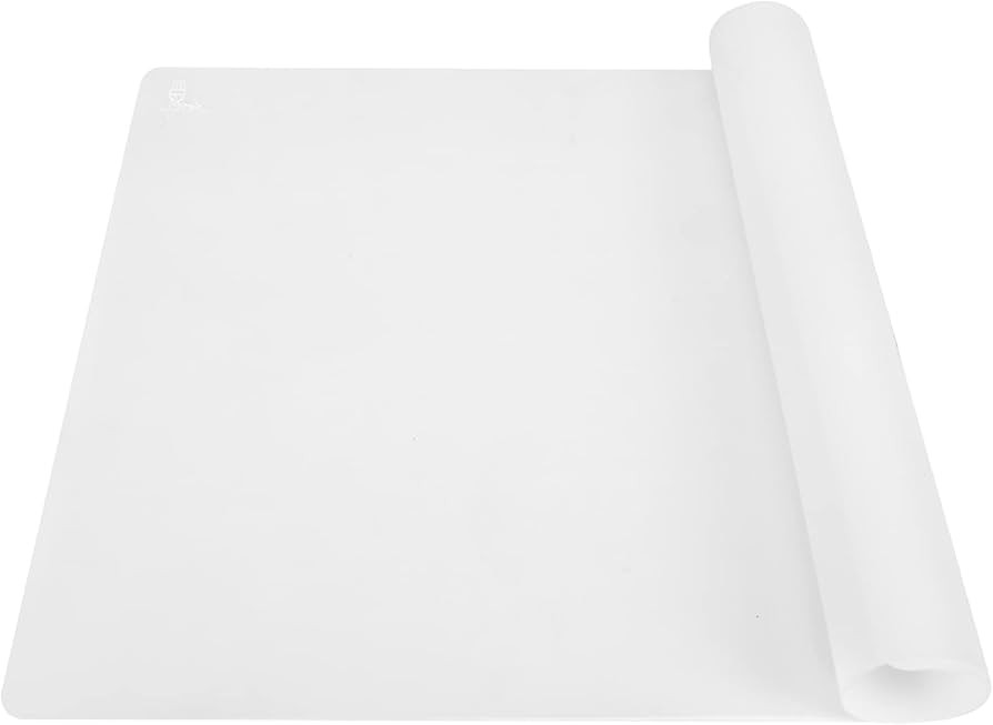 Thick Silicone Counter Mat Large 23.4"by15.6", Heat Resistant Mat for Kitchen Table/Countertop Pr... | Amazon (US)