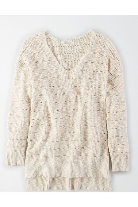 AE Oversized V-Neck Sweater | American Eagle Outfitters (US & CA)