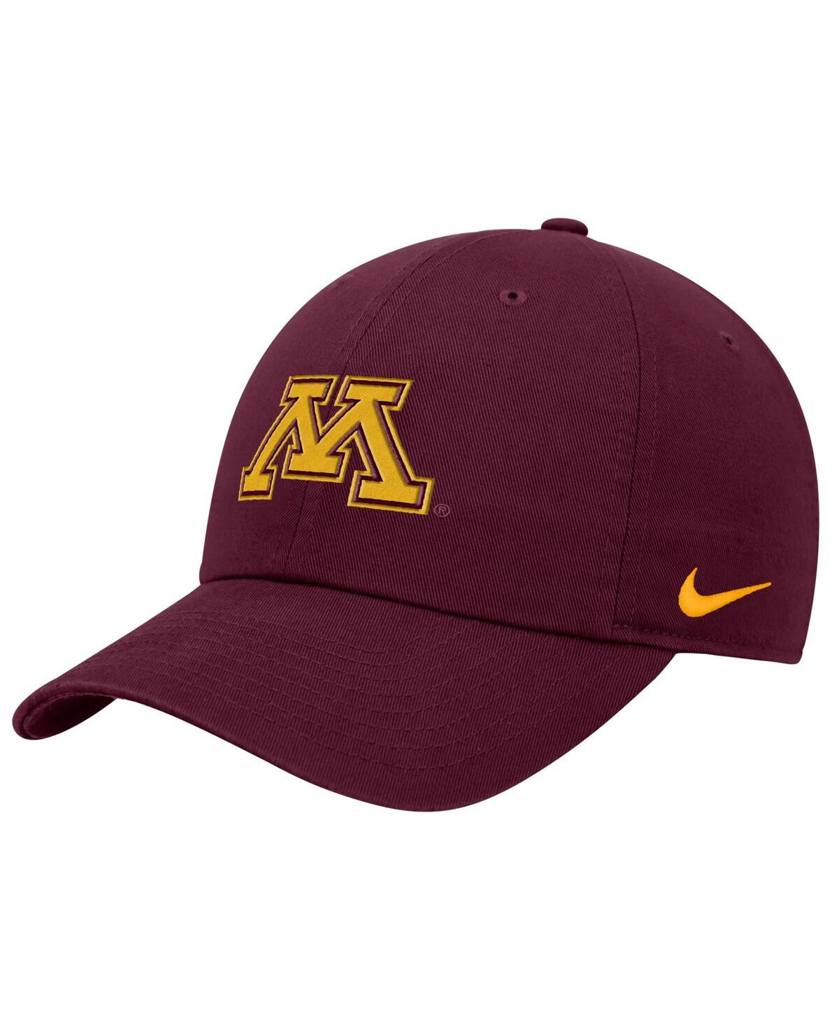 Nike Men's Maroon Minnesota Golden Gophers Club Adjustable Hat - Maroon | Macy's