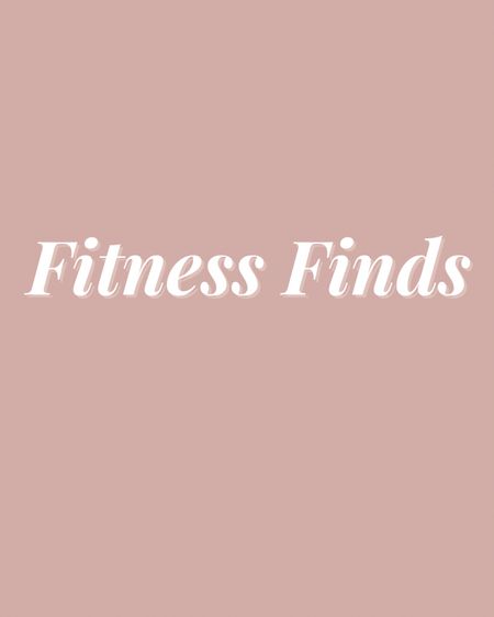 Fitness finds 

#LTKfit #LTKFind #LTKcurves