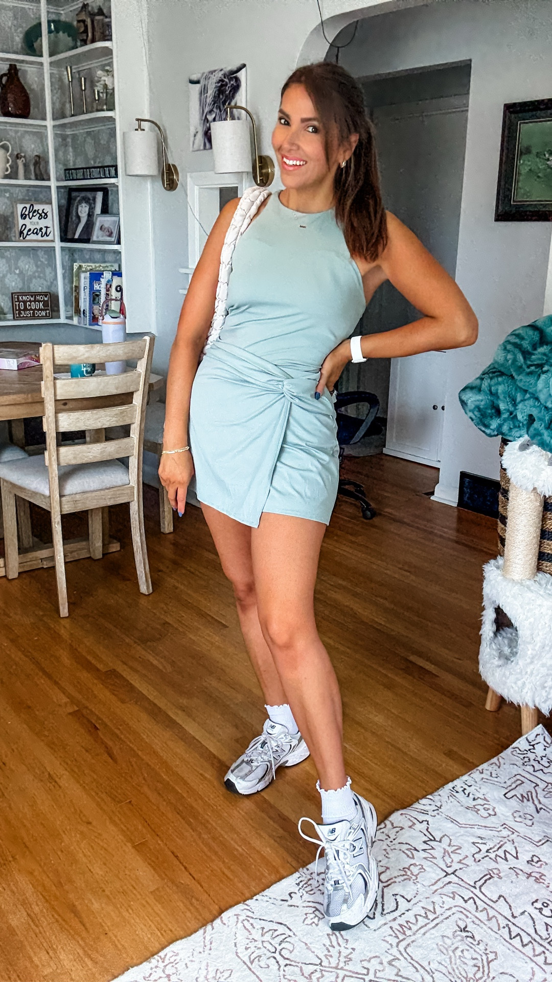 Size M tank and skirt. Size S sweatshirt 

#LTKStyleTip #LTKShoeCrush #LTKFindsUnder50