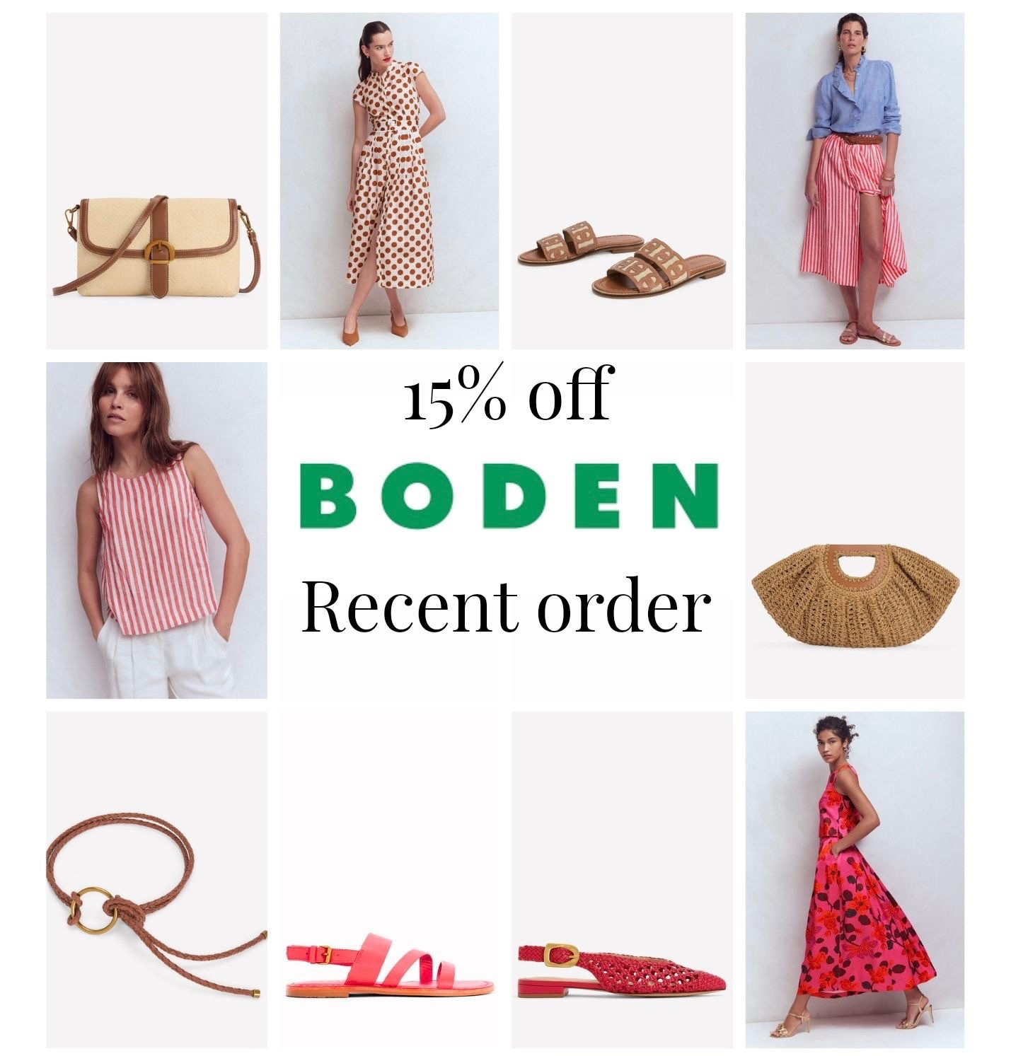New @boden order! New styles are currently 15% off! 

#LTKootd
