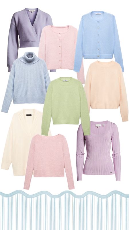 thinking spring thoughts with this color palette 🤍 12 pastel sweaters under $200 

#LTKfindsunder100 #LTKSeasonal #LTKsalealert