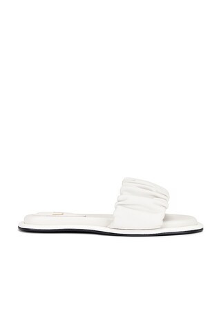 LPA Madison Flat Sandal in Cream from Revolve.com | Revolve Clothing (Global)