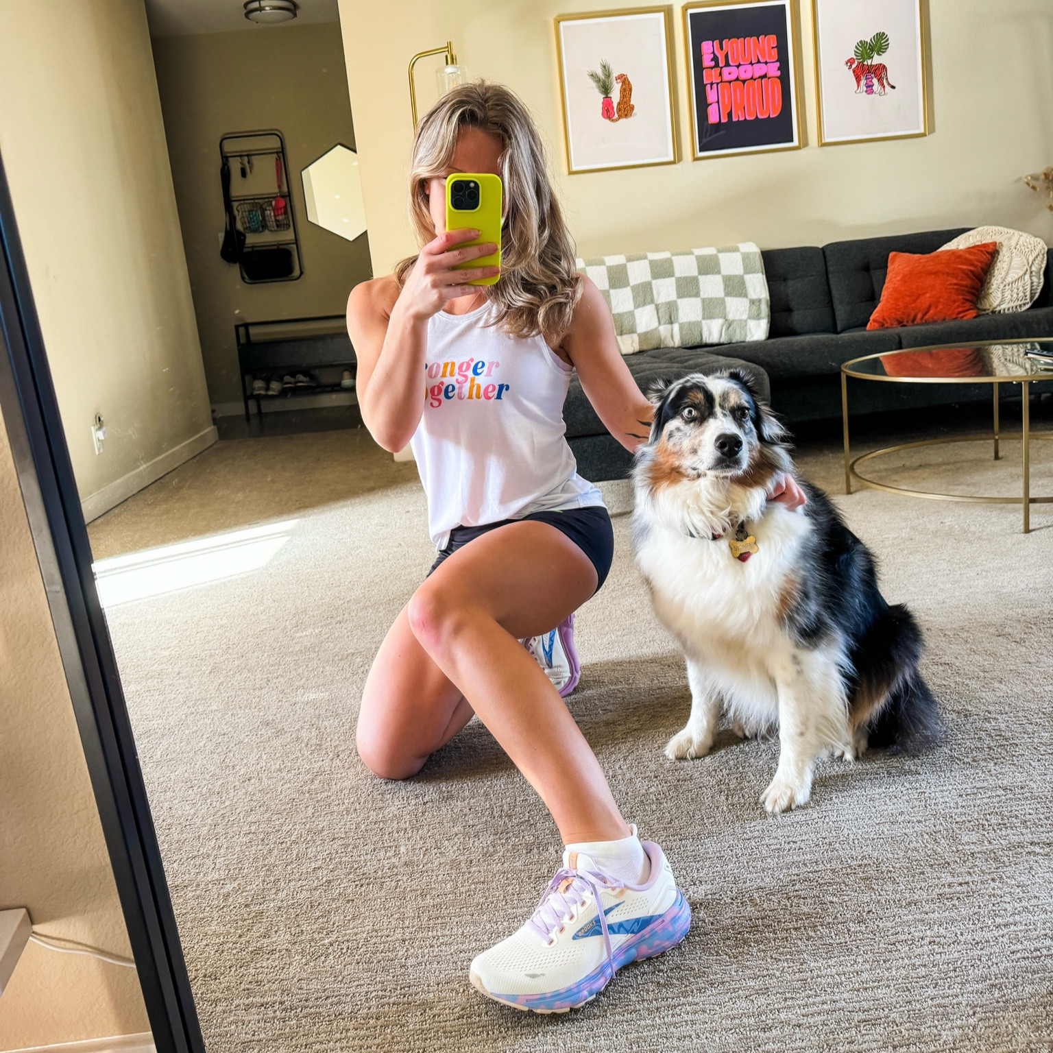 Empower Her collection ✨ #brooksrunning x #dickssportinggoods collab to give back to young women’s running programs in need. (donating $1/pair of socks, $5/apparel, $10/shoes)