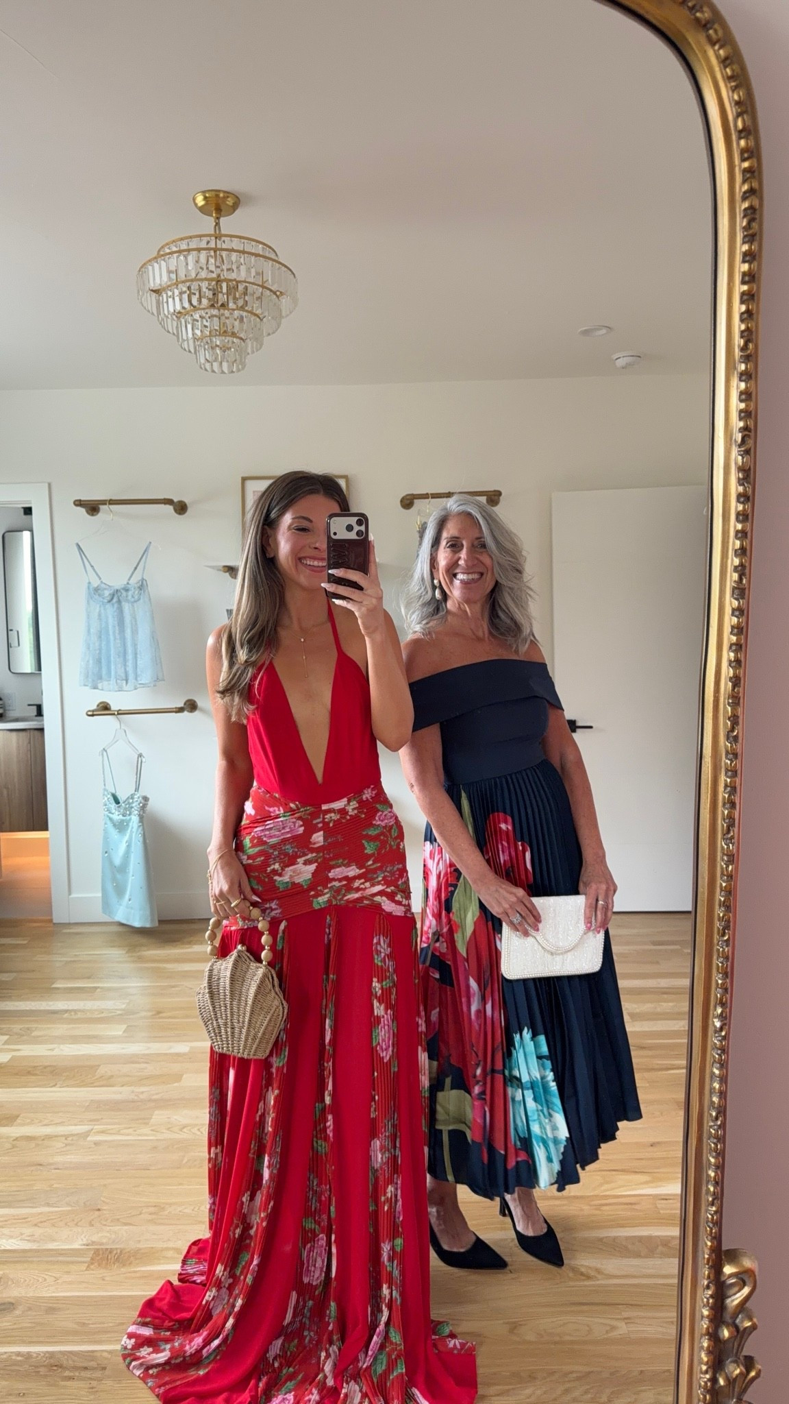 red halter & navy off the shoulder mom & me fall formal looks

i did a small/2 
mom is in a size 6

Special occasion
Black tie
Formal event
Floral dress
Lace dress
Cocktail dress
Sequin dress
Metallic dress

#LTKFormal #LTKParties

#LTKSeasonal