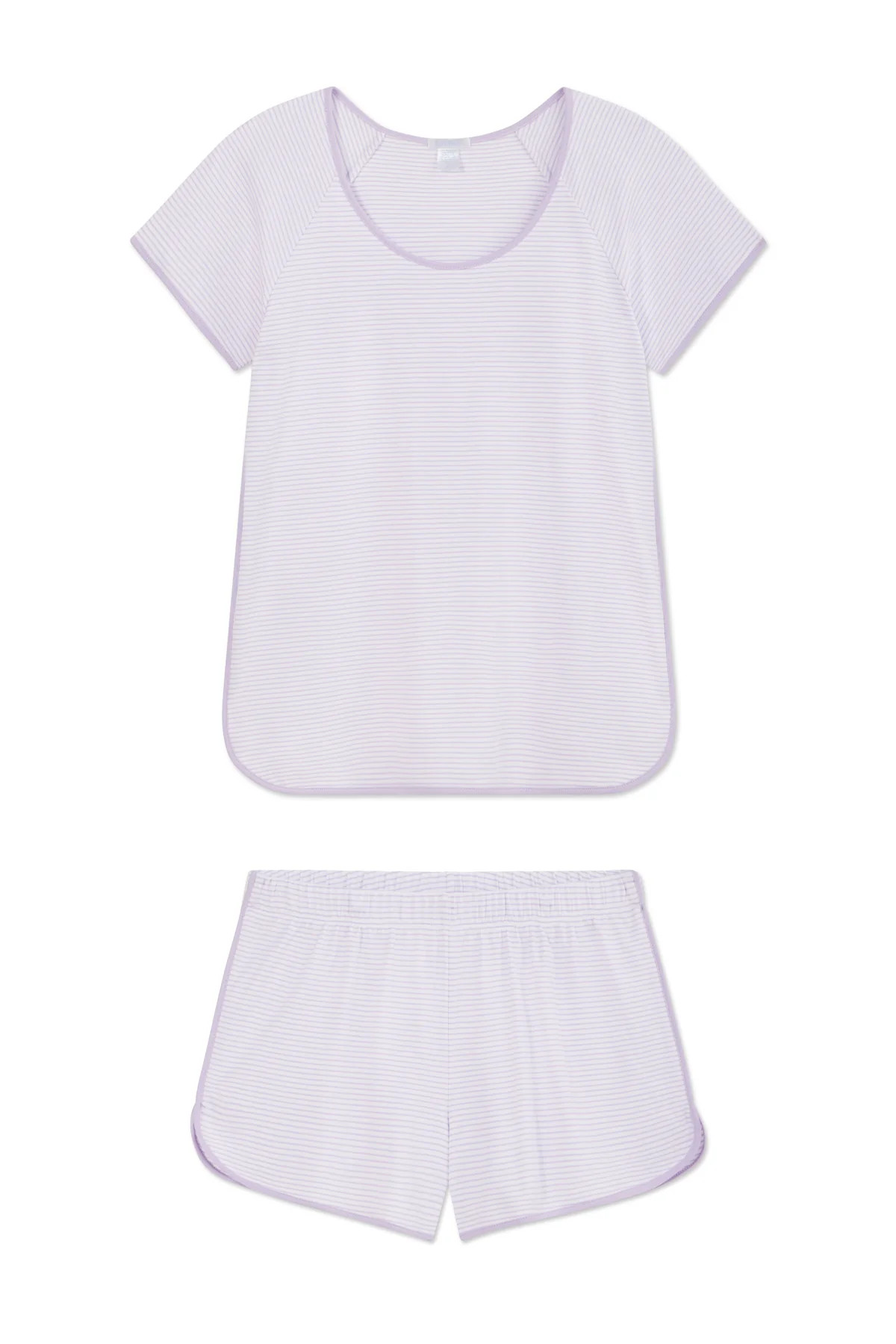 Pima Shorts Set in Wisteria | Lake Pajamas
