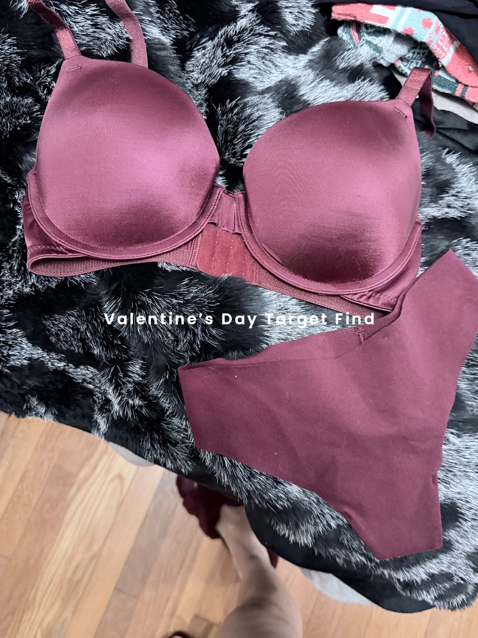 Target find! Perfect for setting the Vday mood.

Berry, Plum, Red - colors of the season

#womensunderwear #bra #cotton

#LTKValentine #LTKmomlife #LTKSaleAlert