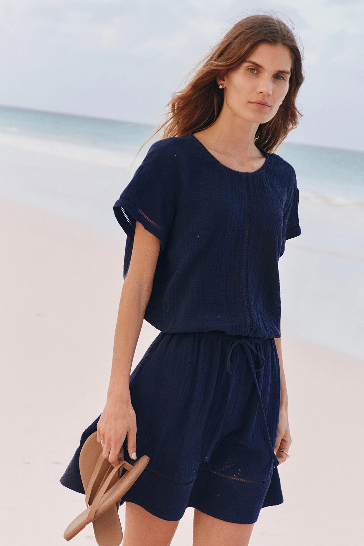 Cabana Skirt Set in Maritime | Lake Pajamas