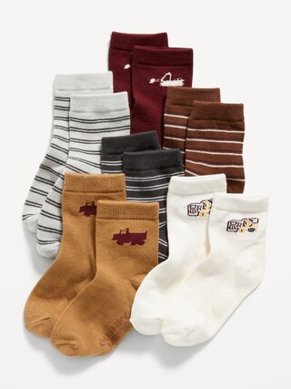 Unisex Crew Socks 6-Pack for Toddler &amp; Baby | Old Navy (US)