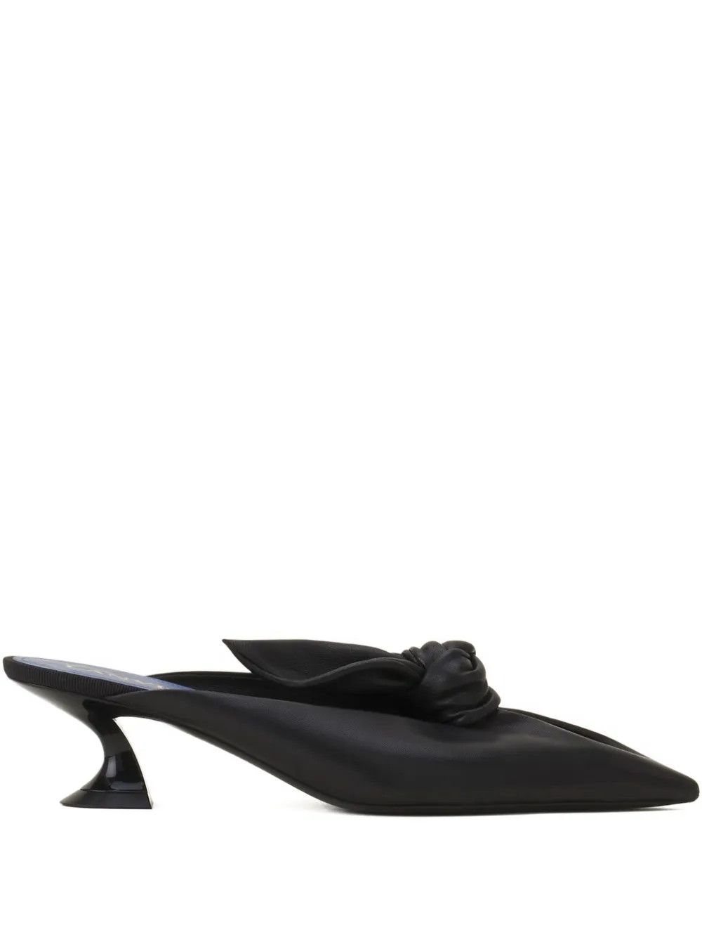 knotted pointed-toe mules | Farfetch Global