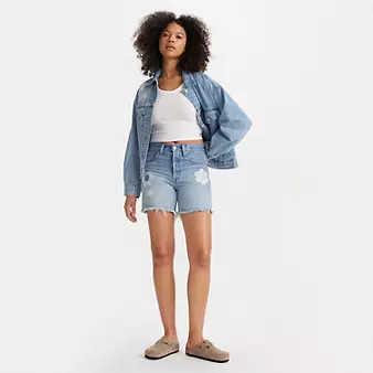 501® Mid Thigh Women's Shorts | LEVI'S (US)