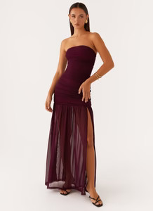 Savaya Maxi Dress - Mulberry | Peppermayo (Global)