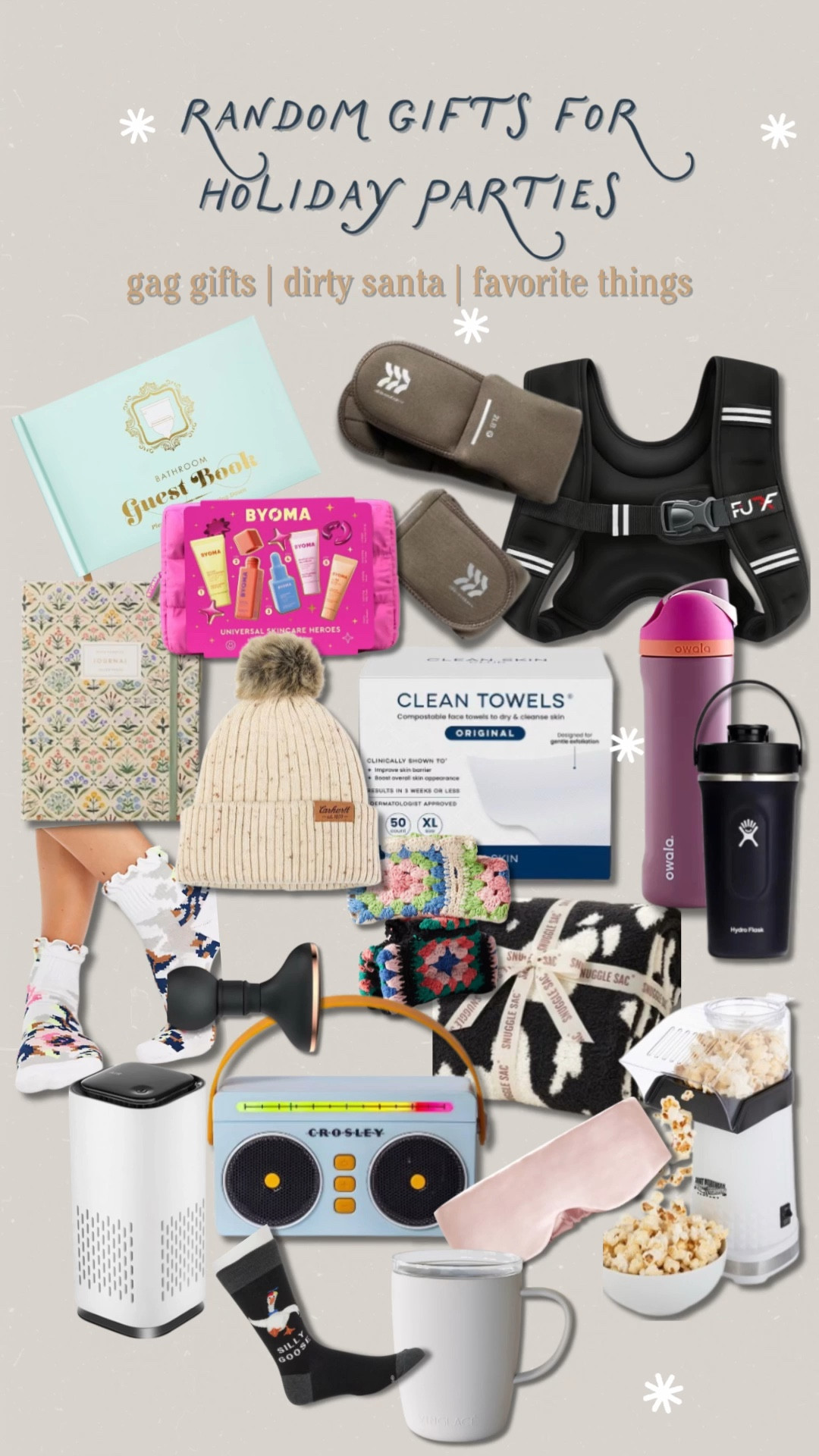 gag gifts to secret santa — checking every box with this one!

gag gifts, dirty santa, secret santa, gift guide, holiday 

#LTKGiftGuide #LTKCyberWeek #LTKHoliday